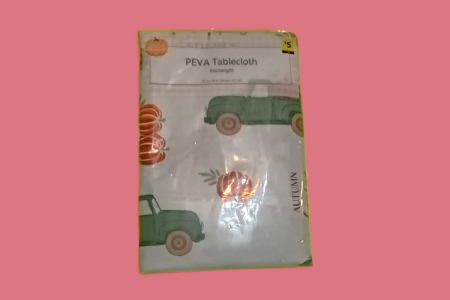 Plastic Tablecloth (1 in Stock)